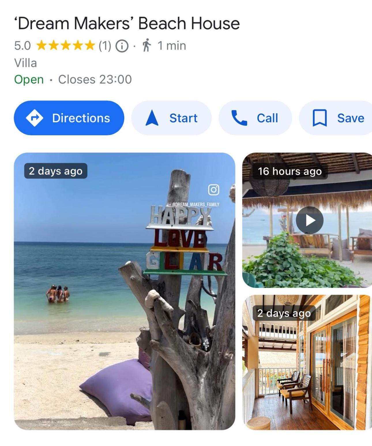 Dream Makers Beach House Gili Air Exterior photo